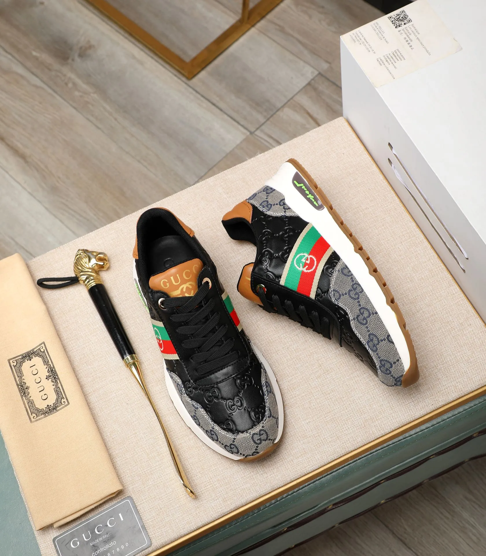 Men's men's shoes💰460 GUCCI🔍🔍2023 latest model On sale at the same time at the counter, original calfskin imported from Italy, genuine leather lining, (high-end, luxury, and class) exquisite workmanship, soles: original soles specially provided by the original factory, ⚠Exclusive double-layer movable molded soles are super comfortable⚠, real photos🎬The real ones are better🔍🔍"High quality·Follow the order" code number 38-44